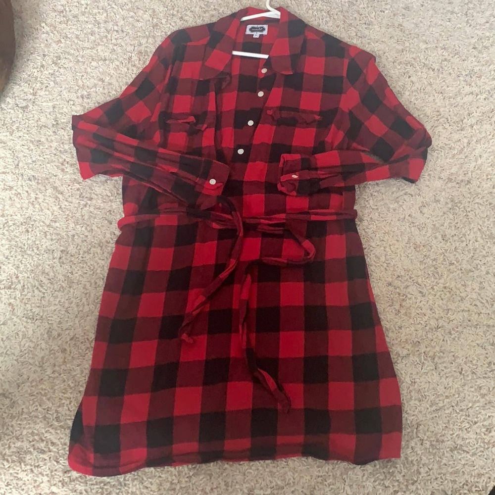 MUDPIE Plaid Dress